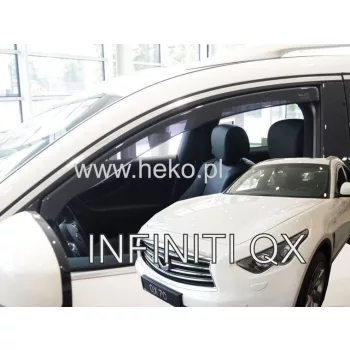   Heko 2 Pe bucăți deflector Infinity FX30d 5 ușă 2010-, QX70 5 ușă 2013- (21509)