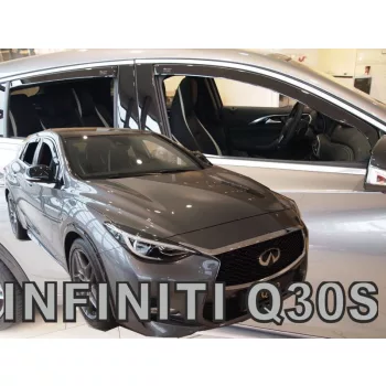   Heko 4 Pe bucăți deflector Infiniti Q30 S 5 ușă+ha 2015-2019 (21512)