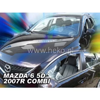   Heko 4 Pe bucăți deflector Mazda 6 5 ușă combi 2008-2013 (23147)