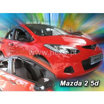   Heko 2 Pe bucăți deflector Mazda 2 5 ușă hatchback 2009- (23151)