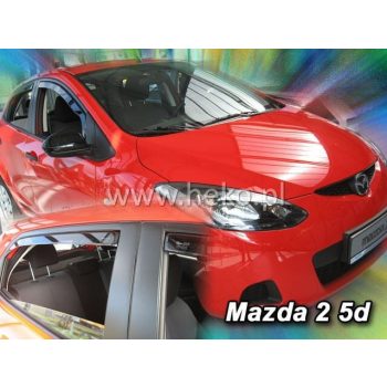   Heko 4 Pe bucăți deflector Mazda 2 5 ușă hatchback 2009- (23152)