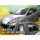 Heko 4 Pe bucăți deflector Mazda 3 4 ușă sedan 2009- (23153)
