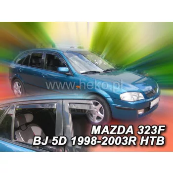   Heko 4 Pe bucăți deflector Mazda 323 F 5 ușă hatchback 1998-2003