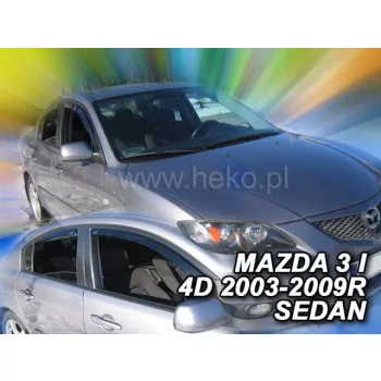 Heko 4 Pe bucăți deflector Mazda 3 4 ușă sedan 2004-2008
