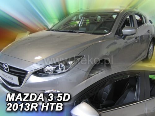 Heko 2 Pe bucăți deflector Mazda 3 4 ușă sedan 2014- , Mazda 3 5 ușă hatchback 2014- (23163)