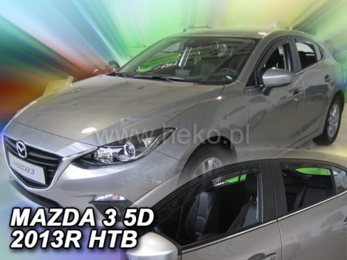 Heko 4 Pe bucăți deflector Mazda 3 4 ușă sedan 2014- , Mazda 3 5 ușă hatchback 2014- (23164)