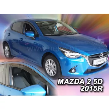   Heko 2 Pe bucăți deflector Mazda 2 5 ușă hatchback 2014- (23165)