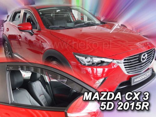 Heko 2 Pe bucăți deflector Mazda CX3 5 ușă SUV 2015- (23167)