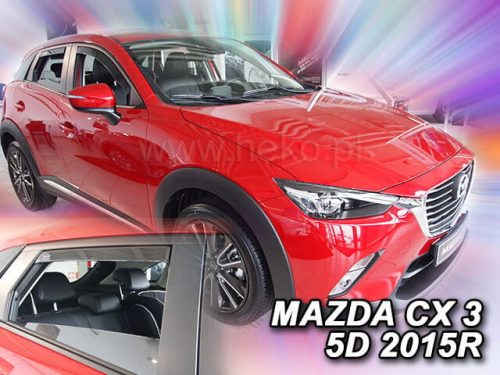 Heko 4 Pe bucăți deflector Mazda CX3 5 ușă SUV 2015- (23168)
