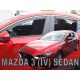 Heko 4 Pe bucăți deflector Mazda 3 4 ușă+ha. sedan 2019- (23174)