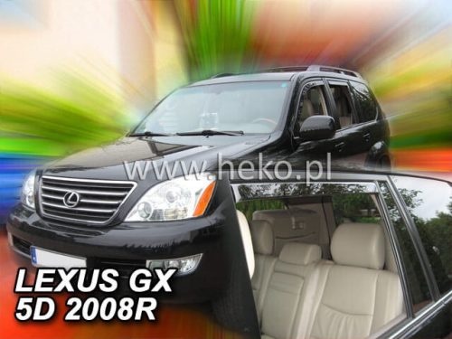 Heko 4 Pe bucăți deflector Lexus GX 5 ușă sedan 2004-2009 (30013)