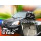 Heko 4 Pe bucăți deflector Lexus GX 5 ușă sedan 2004-2009 (30013)