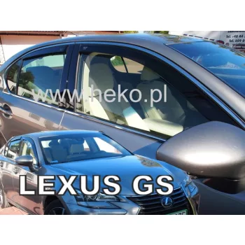 Heko paravânturi (4 buc.) Lexus GS cu 4 uși 2016- (30027)