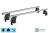 Menabo Omega aluminiu L Suport de acoperiș încuiabil KIT41G