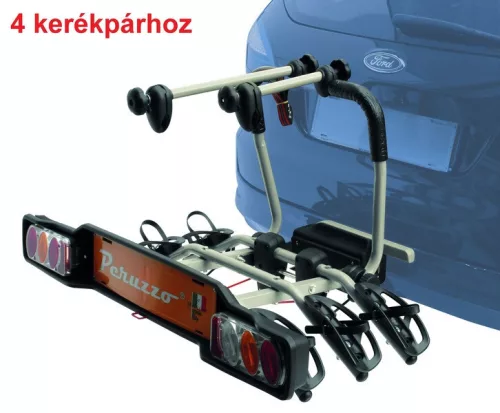 Peruzzo Parma4 LOCK 4 bucăți suporturi pentru biciclete cu cârlig de remorcare