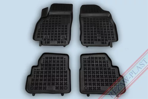 Rezaw covorașe de cauciuc negre Opel KARL Hatchback din 2015 (200521)