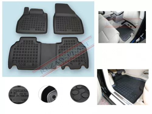 Rezaw covoare auto negre MERCEDES CITAN Van 2012-tól (201717)