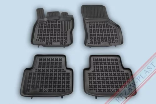 Rezaw covorașe de cauciuc negre Volkswagen PASSAT B8 Sedan/break din 2014 (200119)