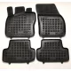 Rezaw covorașe de cauciuc negre Volkswagen T-ROC 2017-, T-ROC R 2019-(200123)