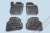 Rezaw covorașe de cauciuc negre Skoda FABIA II Hatchback/break 2007-2014 (200204)