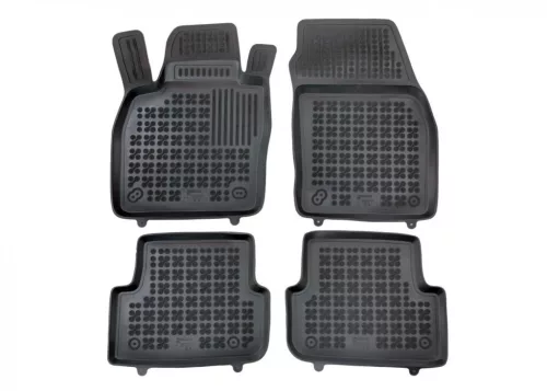 Rezaw covorașe de cauciuc negre Skoda Fabia IV Hatchback/break 2021-