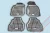 Rezaw covoare auto negre Audi A6 II C5 sedan/combi 1997-2004 (200304)