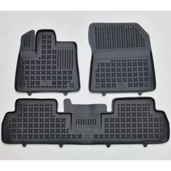   Rezaw covoare auto negre TOYOTA PROACE CITY VERSO Kombivan 5 locuri 2020-tól (200526)