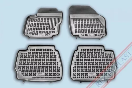 Rezaw covorașe de cauciuc negre Ford MONDEO MK4 Sedan/break/Hatchback facelift după 2011-2014 (20