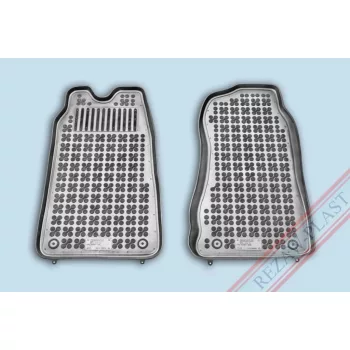   Rezaw covoare auto negre FORD TRANSIT III Van pe partea șoferului cu întărire suplimentară 2000-2013 (200613