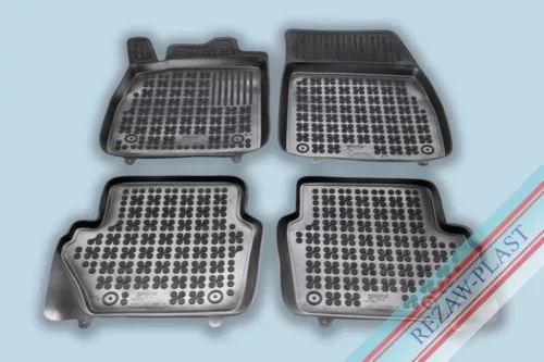 Rezaw covoare auto negre FORD Fiesta MK VII 2017 -, ECOSPORT II 2012 - 2022, PUMA 2019 (200627)