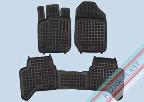 Rezaw covorașe de cauciuc negre Ford Ranger Pick-up cu 5 locuri, cu 4 uși 2011-2020 (200638)