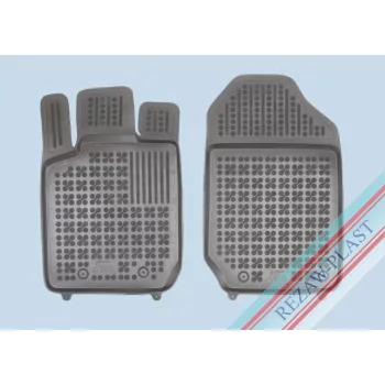   Rezaw covoare auto negre FORD RANGER V față 2 - cu uși versiune 2011 - 2015
