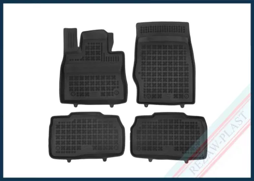 Rezaw covoare auto negre FORD EXPLORER VI Plug - in Hybrid (PHeV), drive 4x4 2020 -