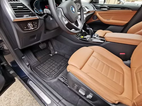Rezaw covorașe de cauciuc negre BMW X3 (G01) 2017 -, X4 (G02) 2018 -(200727)