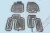 Rezaw covoare auto negre Mazda CX9 SUV 2007-2015 (200809)