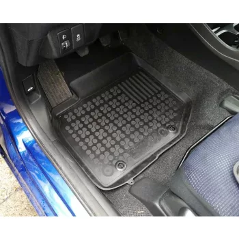   Rezaw covoare auto negre HONDA JAZZ III Hatchback 2008-2015 (200904)