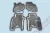 Rezaw covoare auto negre HONDA JAZZ II Hatchback 2002-2008 (200910)