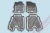 Rezaw covoare auto negre HONDA FRV I Hatchback 2004-2009 (200914)