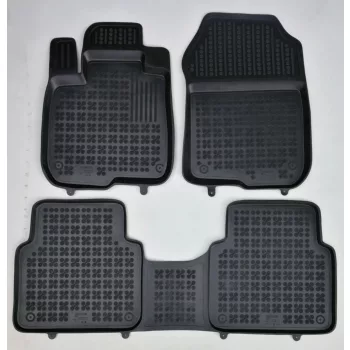   Rezaw covoare auto negre HONDA CR-V V/CR-V V Hybryda SUV 5/7 persoane (3 rânduri de scaune pliate