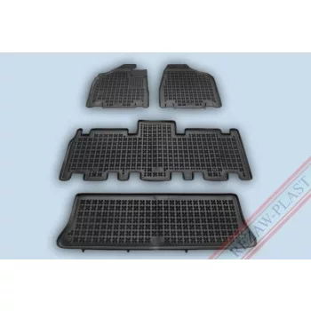   Rezaw covoare auto negre Kia CARNIVAL II 7 locuri 2005 - 2014