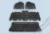 Rezaw covoare auto negre Kia CARNIVAL II 7 locuri 2005 - 2014