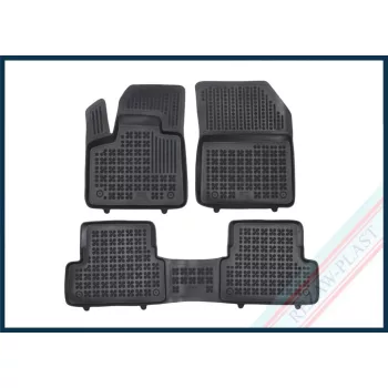 Rezaw covoare auto negre PEUGEOT 3008 II 2020 -(PHEV inclus)