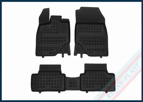 Rezawplast covorașe de cauciuc cu margine înaltă /tavă pentru zăpadă Peugeot 3008 2024-