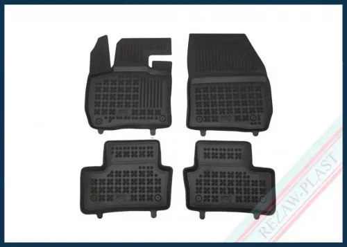 Rezawplast covorașe de cauciuc cu margine înaltă /tavă pentru zăpadă Peugeot E-308 2023-