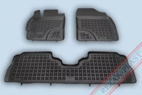 Rezaw covoare auto negre TOYOTA PRIUS+ Liftback 2012-2015 (201428)