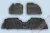 Rezaw covoare auto negre TOYOTA PRIUS+ Liftback 2012-2015 (201428)
