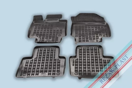 Rezaw covoare auto negre TOYOTA RAV 4 V potrivit pentru versiunea hibrid 2018-tól (201435