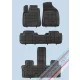 Rezaw covoare auto negre TOYOTA HIGHLANDER III (XV50) SUV hibrid, variantă cu 7 locuri 2013-2019