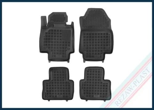 Rezaw covoare auto negre TOYOTA RAV 4 V versiune cu transmisie manuală, 4x4 (AWD), 2x4 (FWD) 2018 -