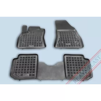   Rezaw covoare auto negre FIAT 500L/500L Trekking/500L Living Minivan 7 locuri 2013- (201